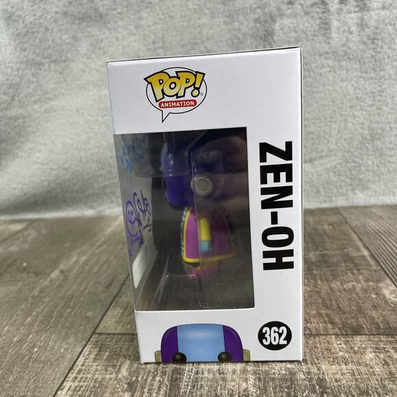 Anime Zen Oh Dragonball Ball Super Funko Pop 362 Auto Sarah Wiedenheft - Picture 2 of 7
